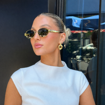 Retro Kompakte Damen-Sonnenbrille – Leichter Rahmen & UV400-Schutz mit Vintage-Design