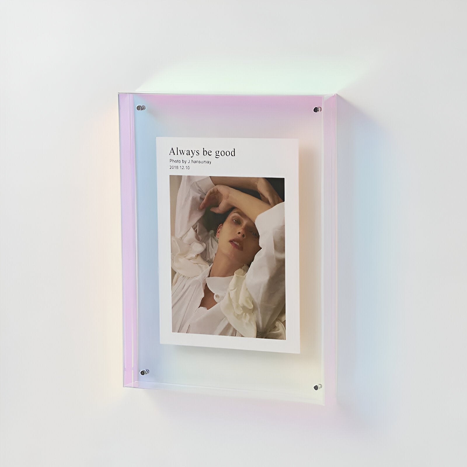 Acryl Fotolijst Transparant – Moderne Dubbelzijdige Fotohouder voor Foto’s en Prints