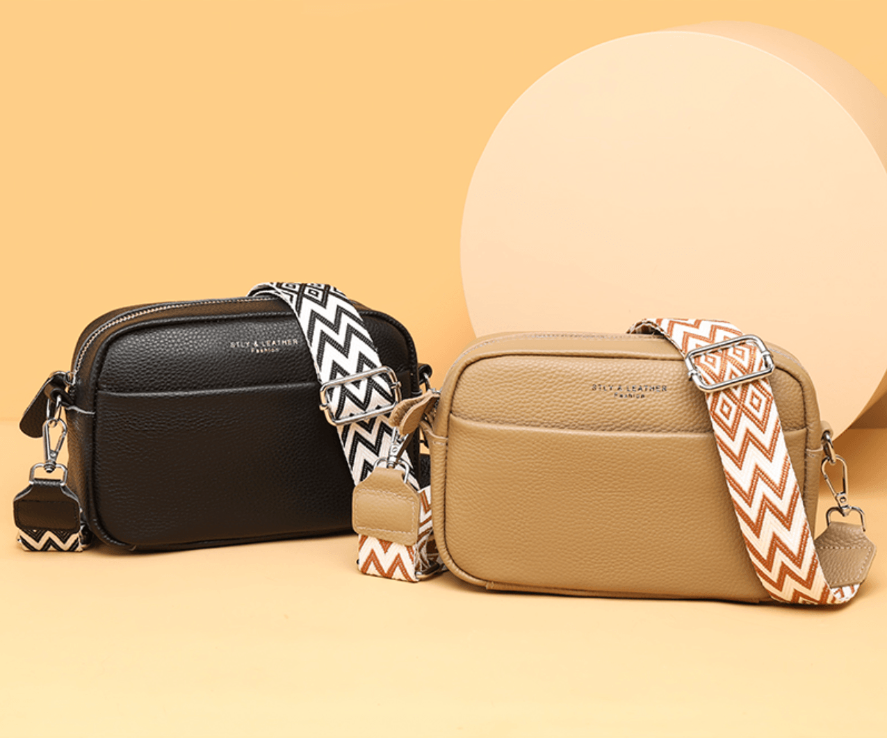 Revalki Crossbody Bag - Leather Women's Handbag