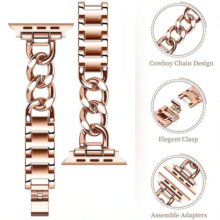 Luxuriöses Smartwatch Gliederarmband  