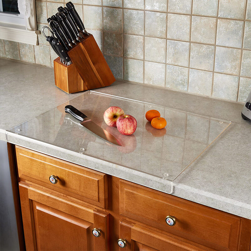 GlassEdge – Acrylic Non-slip Cutting Board Transparent – Kitchen & Serving