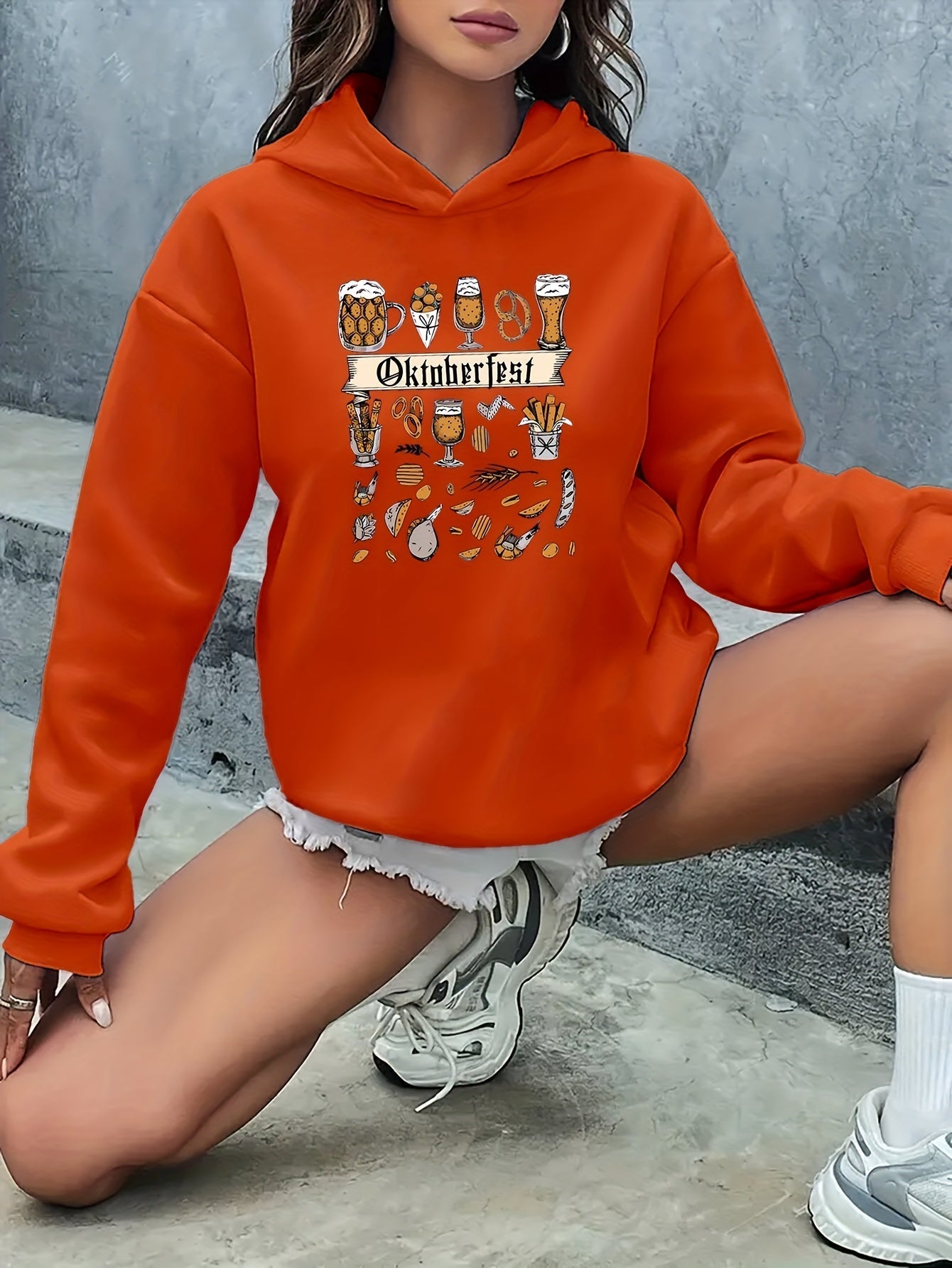Bavaria Spirit Dameshoodie Anna – warme Oktoberfest hoodie voor herfst en winter