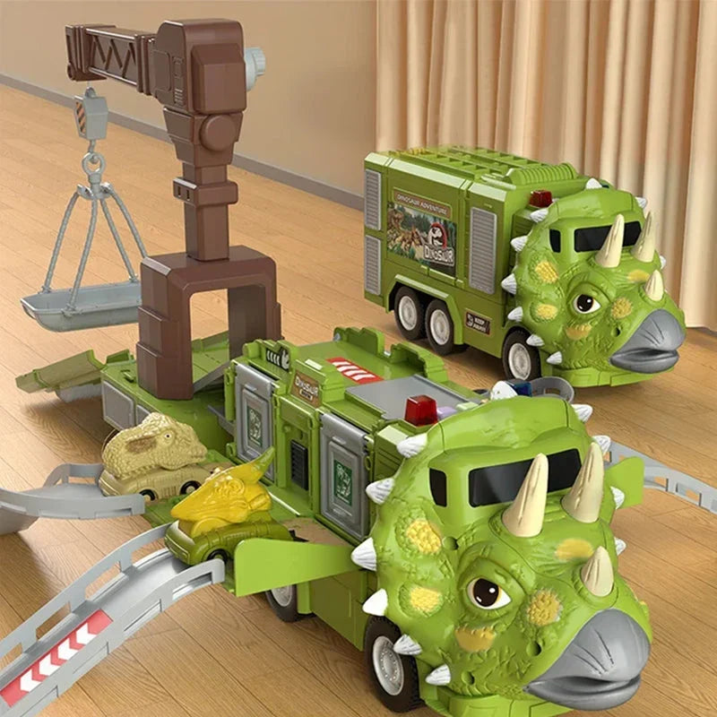 Revalki DinoQuest | Foldable Dinosaur Truck