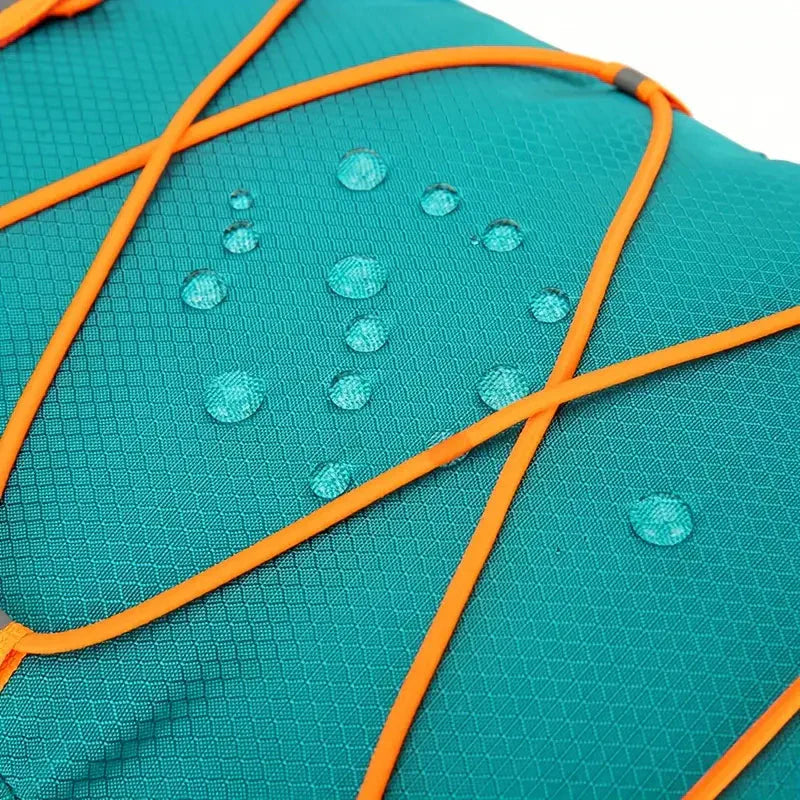 Mochila de bicicleta impermeable premium – ligera, ventilada y práctica