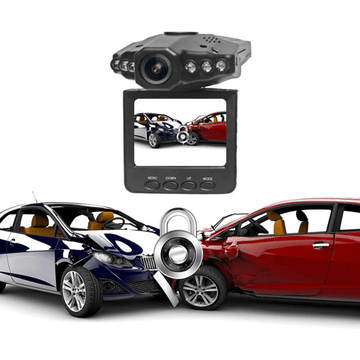 Wide-angle rotating dashboard camera