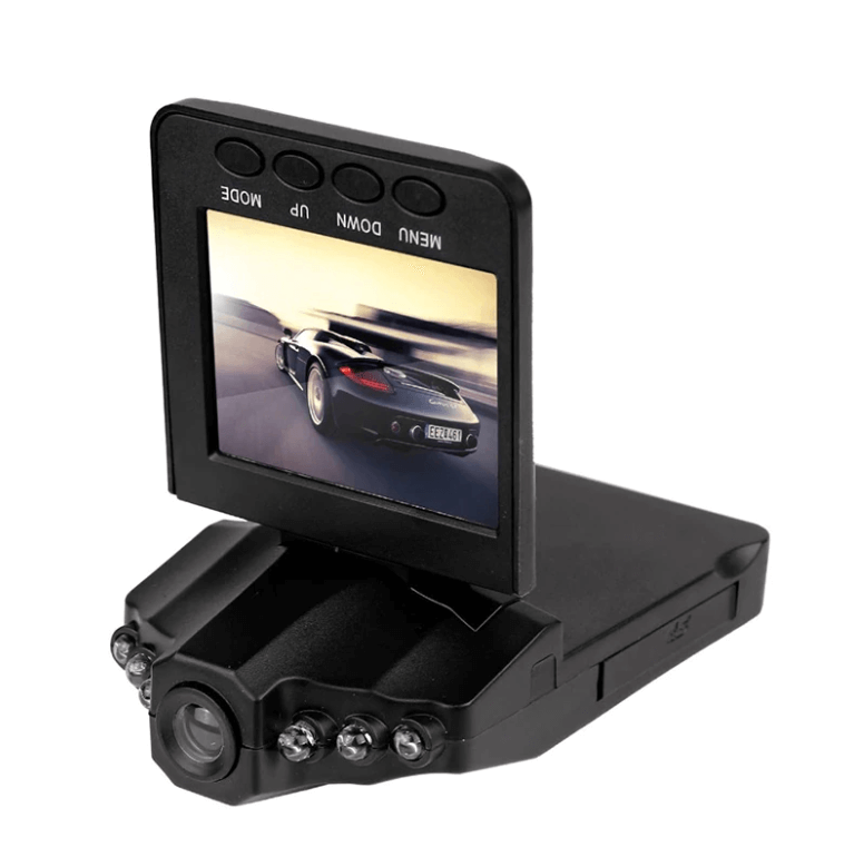Wide-angle rotating dashboard camera