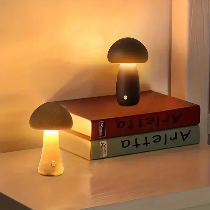Revalki CozyGlow | Unieke draadloze paddenstoel lamp