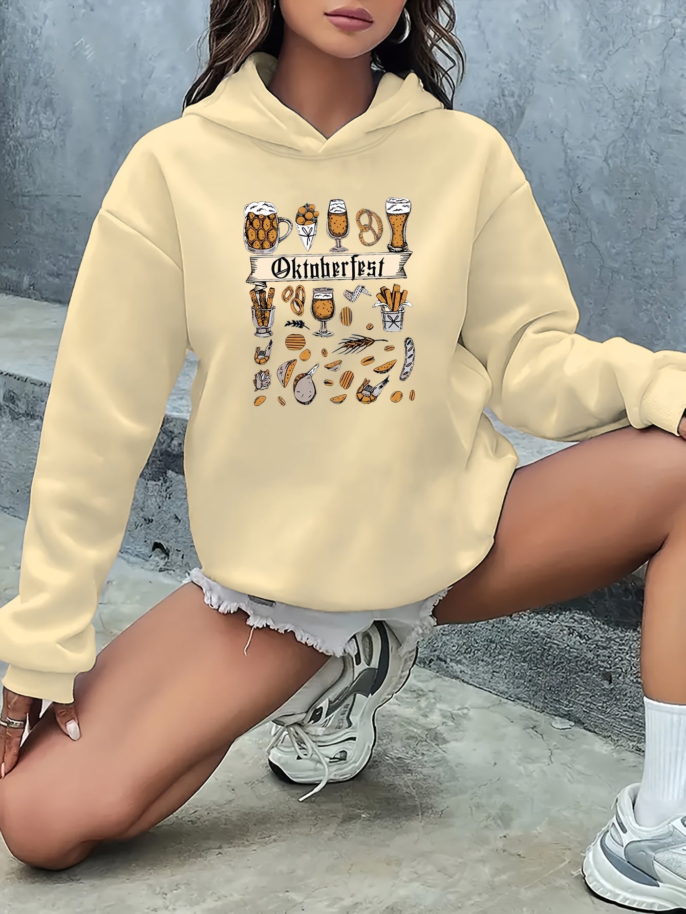 Bavaria Spirit Dameshoodie Anna – warme Oktoberfest hoodie voor herfst en winter