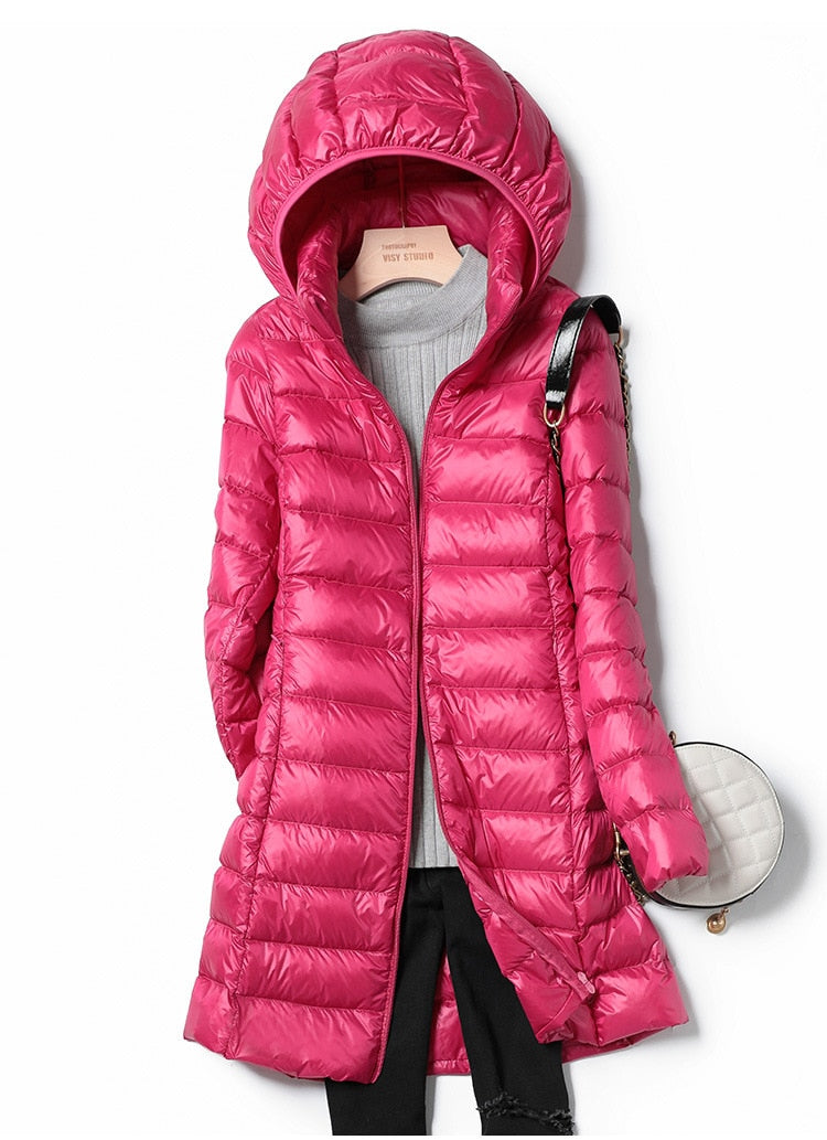 Revalki Abrigo de invierno para mujer