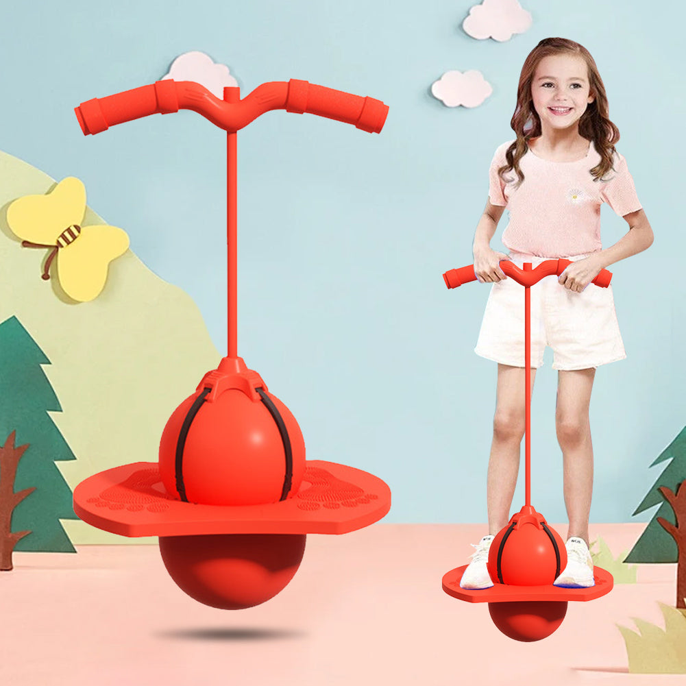 Bastón saltarín BounceBuddy para nenos – Diversión e movemento con equilibrio
