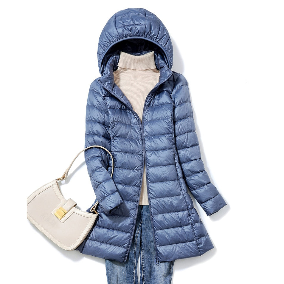 Revalki Abrigo de invierno para mujer