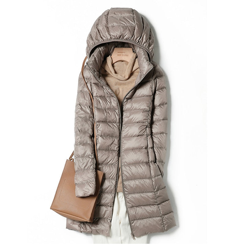 Revalki Abrigo de invierno para mujer