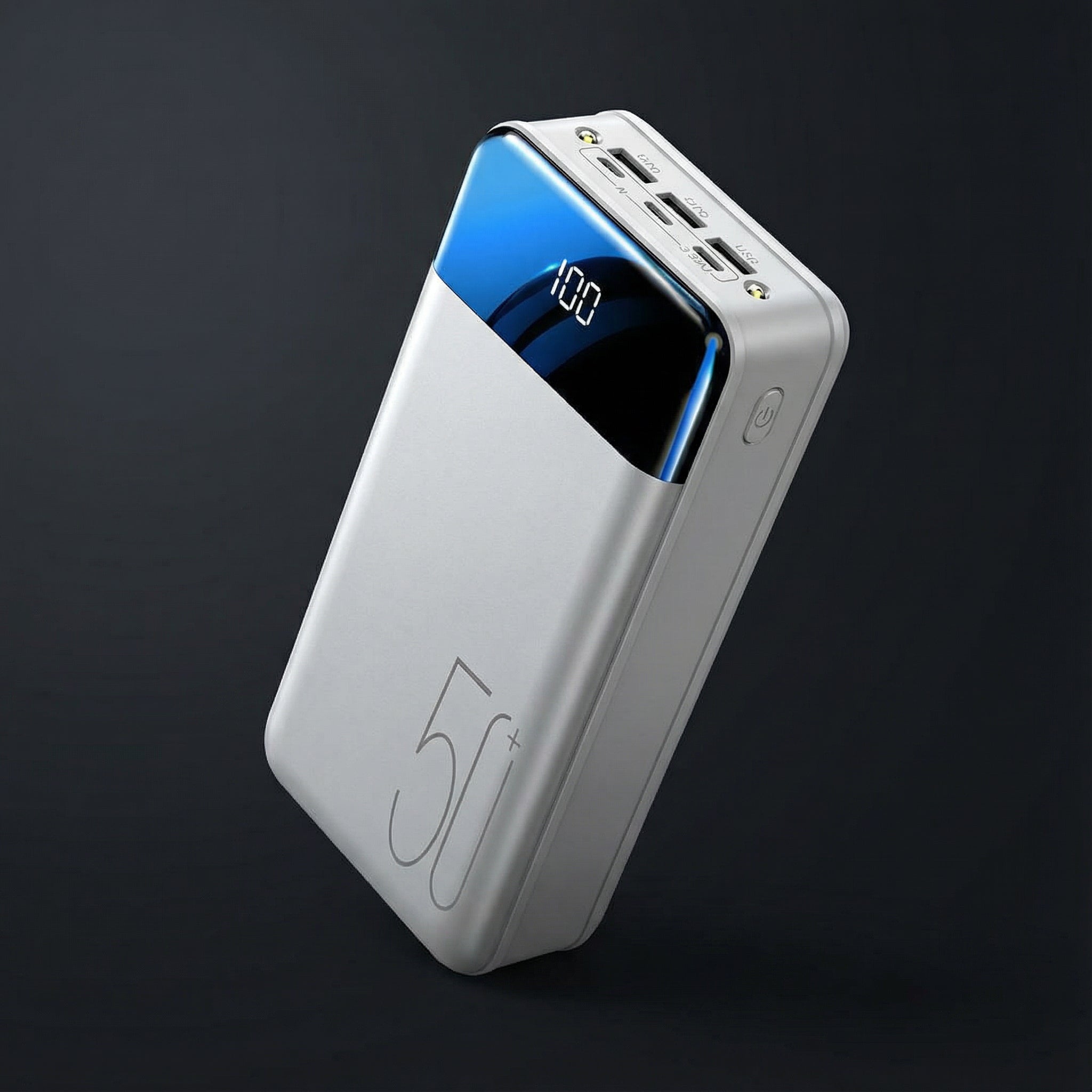 Batería portátil 100.000 mAh – Carga rápida, USB-C y pantalla LED para llevar