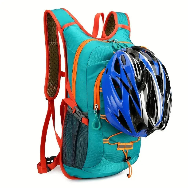 Mochila de bicicleta impermeable premium – ligera, ventilada y práctica
