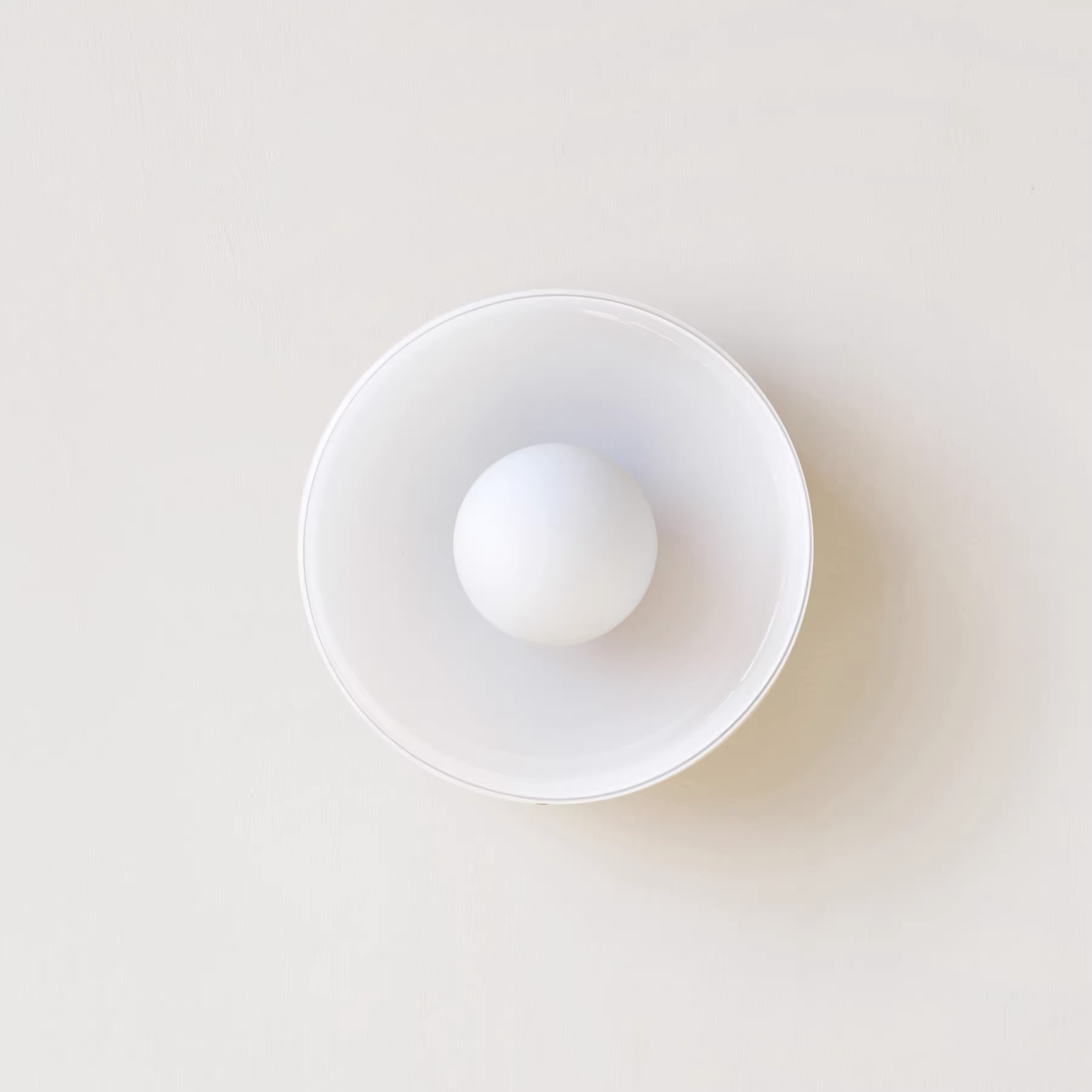 Culina – Ronde flush plafondlamp – Glasdesign voor keuken & interieur