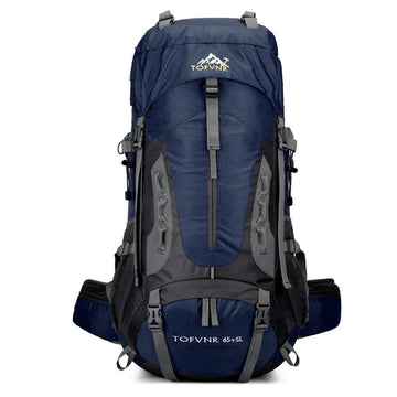Melzano AdventurePro 2.0 Mochila impermeable de 65 litros - O teu compañeiro definitivo para aventuras ao aire libre