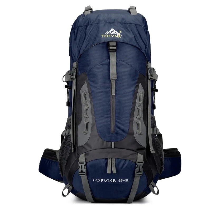 Melzano AdventurePro 2.0 Mochila impermeable de 65 litros - O teu compañeiro definitivo para aventuras ao aire libre