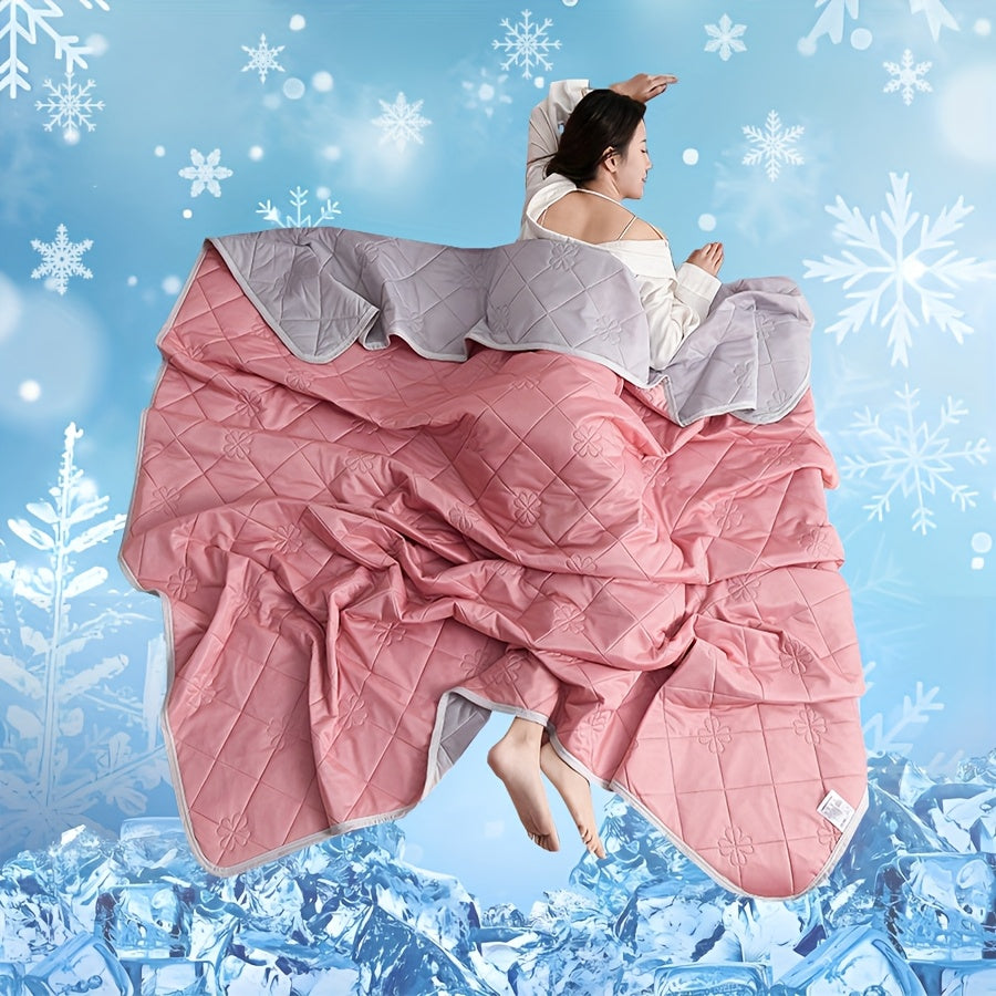 BreezeQuilt – Manta de verán refrescante para durmidores calorentos (Lixeira e transpirable)