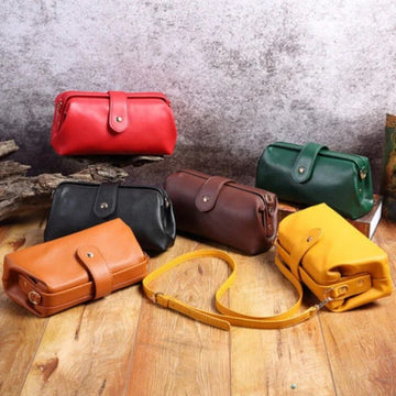 Revalki Eleanor Compacte klassieke tas in vintage stijl