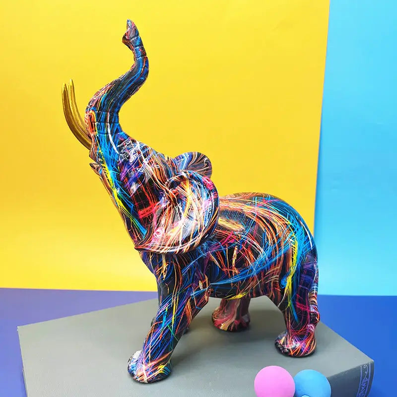 Melzano Olifant Estatuíña | Decoración Única