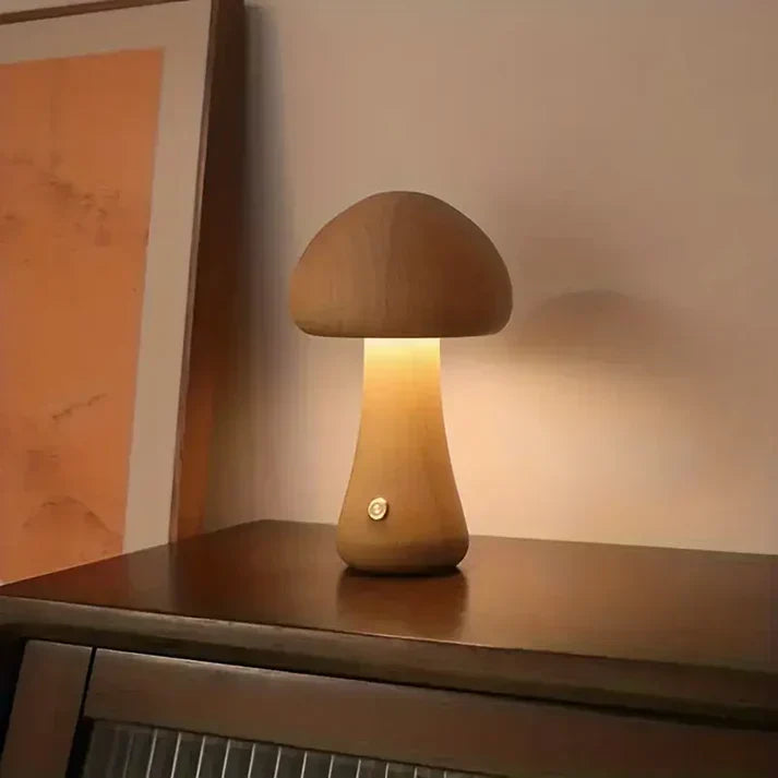 Revalki CozyGlow | Unieke draadloze paddenstoel lamp