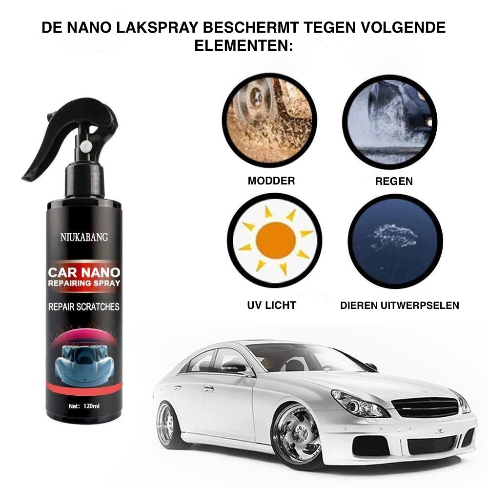Autolack Spray – Glanzspray für leichte Kratzer, Lackpflege und schützenden Finish