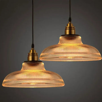 CrystalLoom – Lámpara colgante de vidro deseño moderno – Iluminación de interior elegante