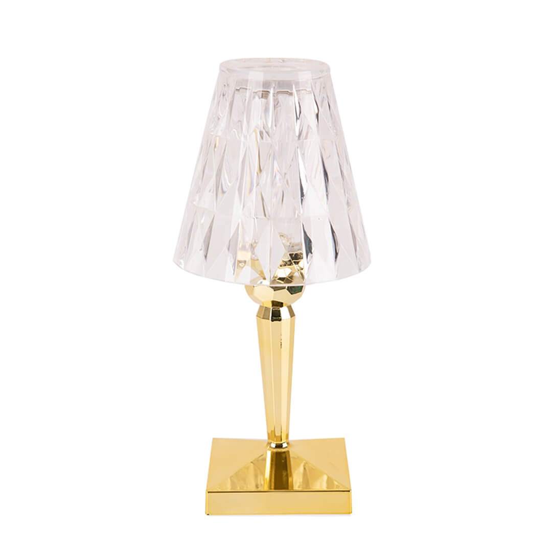 GlamCrystal Lampe - Schicke Tischlampe - Kristalldesign - Luxus und Eleganz