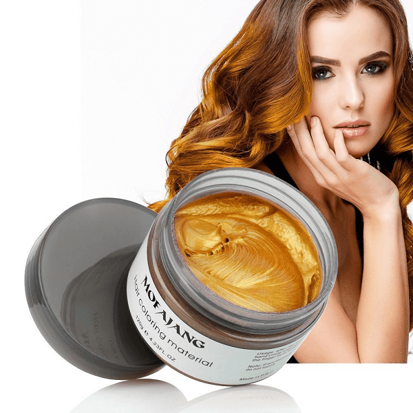 Haarkleur Wax Wateroplosbaar Plantenextracten Unisex