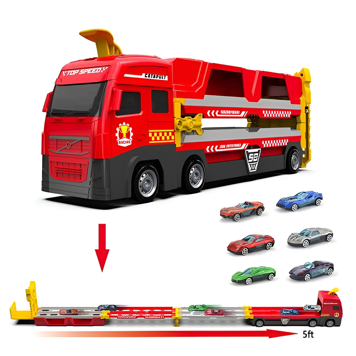 Revalki HaulerTruck - Auslauf-Rennbahn