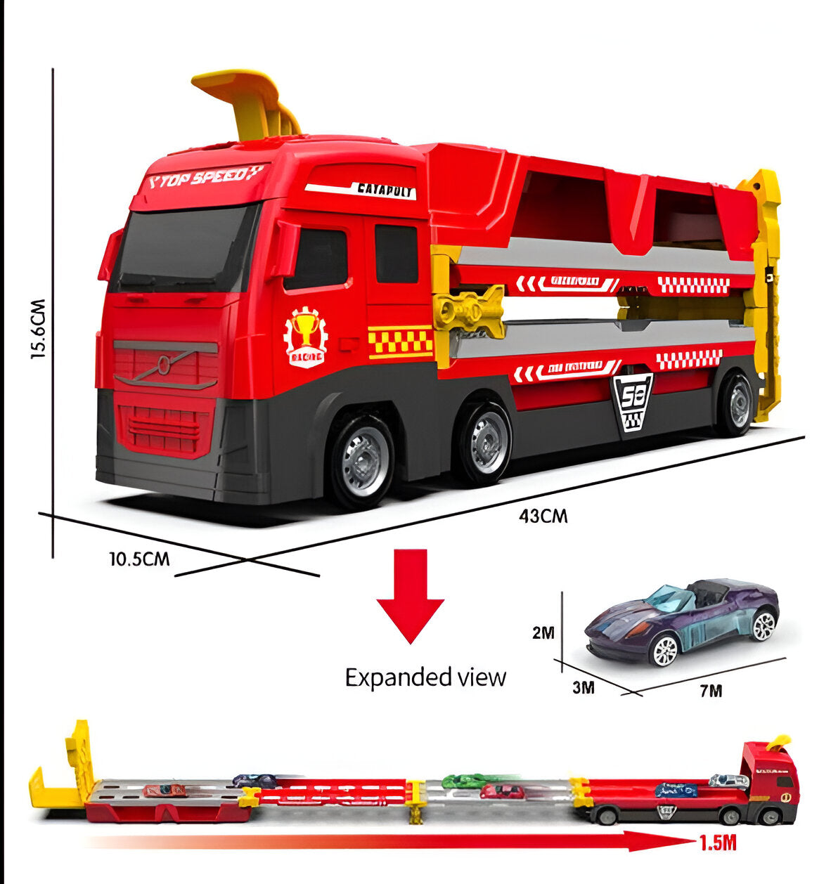 Revalki HaulerTruck - Auslauf-Rennbahn