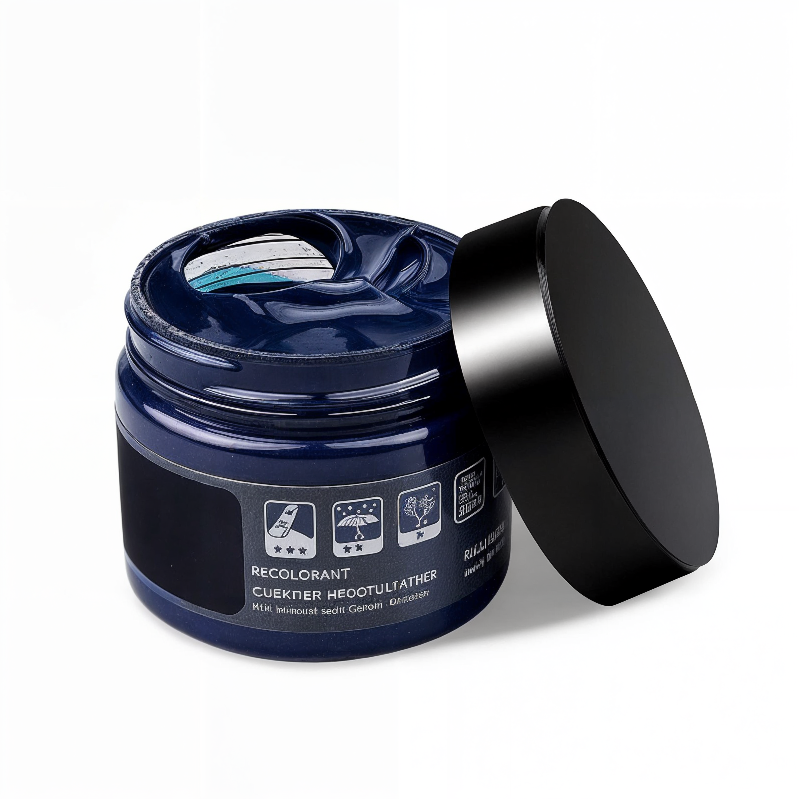 Kleurcrème – verzorgende balm voor lederlook oppervlakken en bekleding