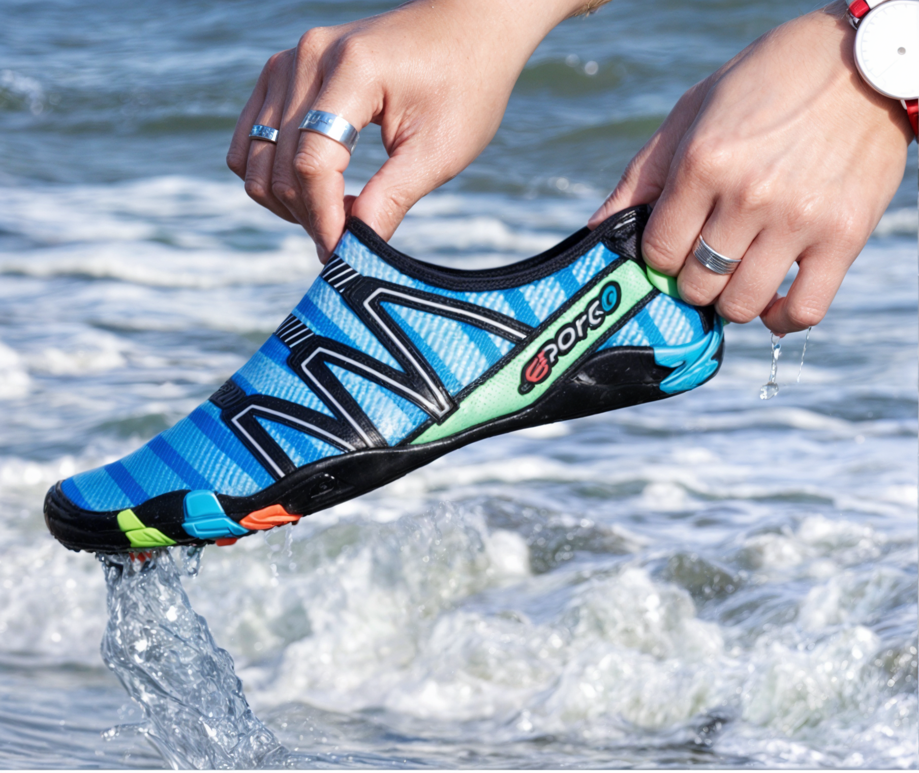 Schnelltrocknende Wasserschuhe  