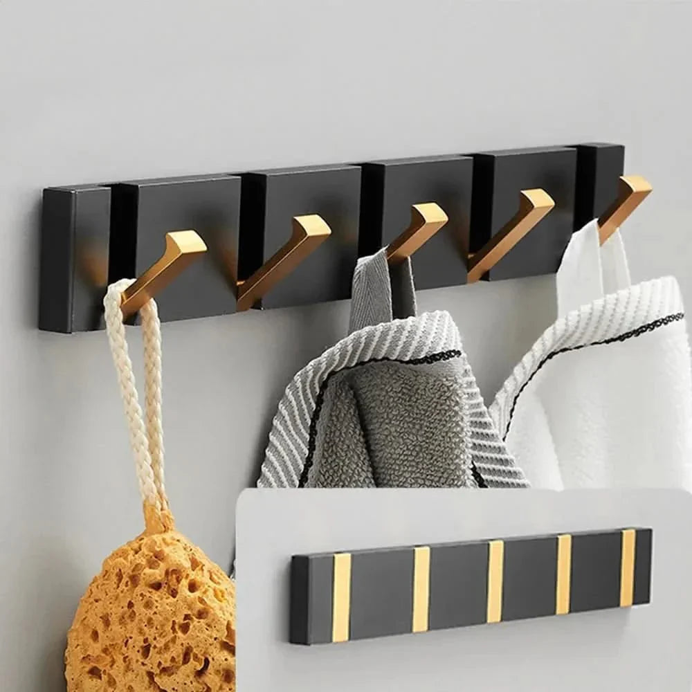 Klappbare Hakenleiste – Einklappbare Haken, stabile Montage & modernes Wanddesign