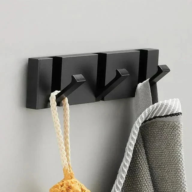 Klappbare Hakenleiste – Einklappbare Haken, stabile Montage & modernes Wanddesign