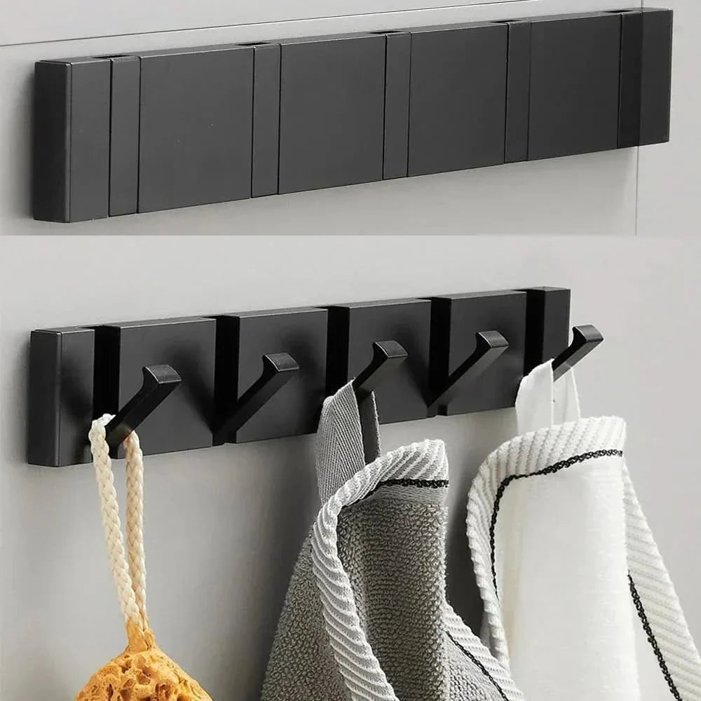 Klappbare Hakenleiste – Einklappbare Haken, stabile Montage & modernes Wanddesign