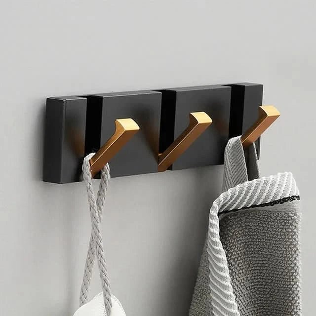 Klappbare Hakenleiste – Einklappbare Haken, stabile Montage & modernes Wanddesign