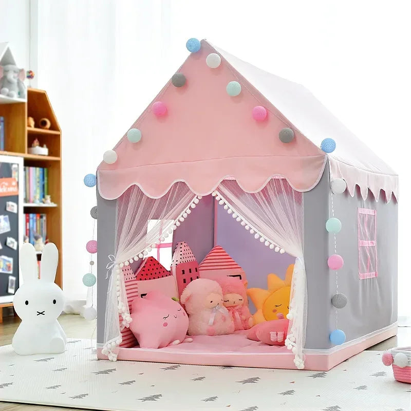 Dreamworld Tenda de Princesa | Casa de xogo máxica con protección UV