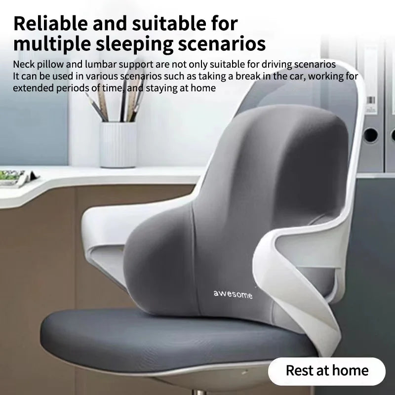 Almofada máxica para as costas | Conforto ergonómico para sentar en cada cadeira