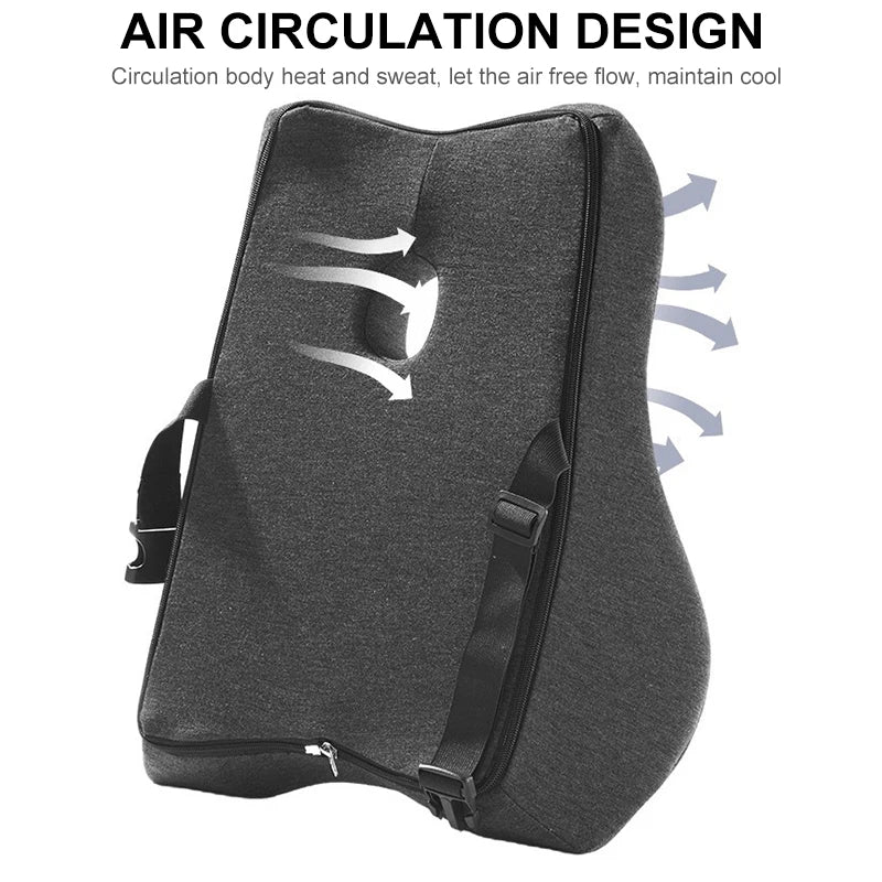 Almofada de respaldo cómoda | Soporte ergonómico para cada cadeira