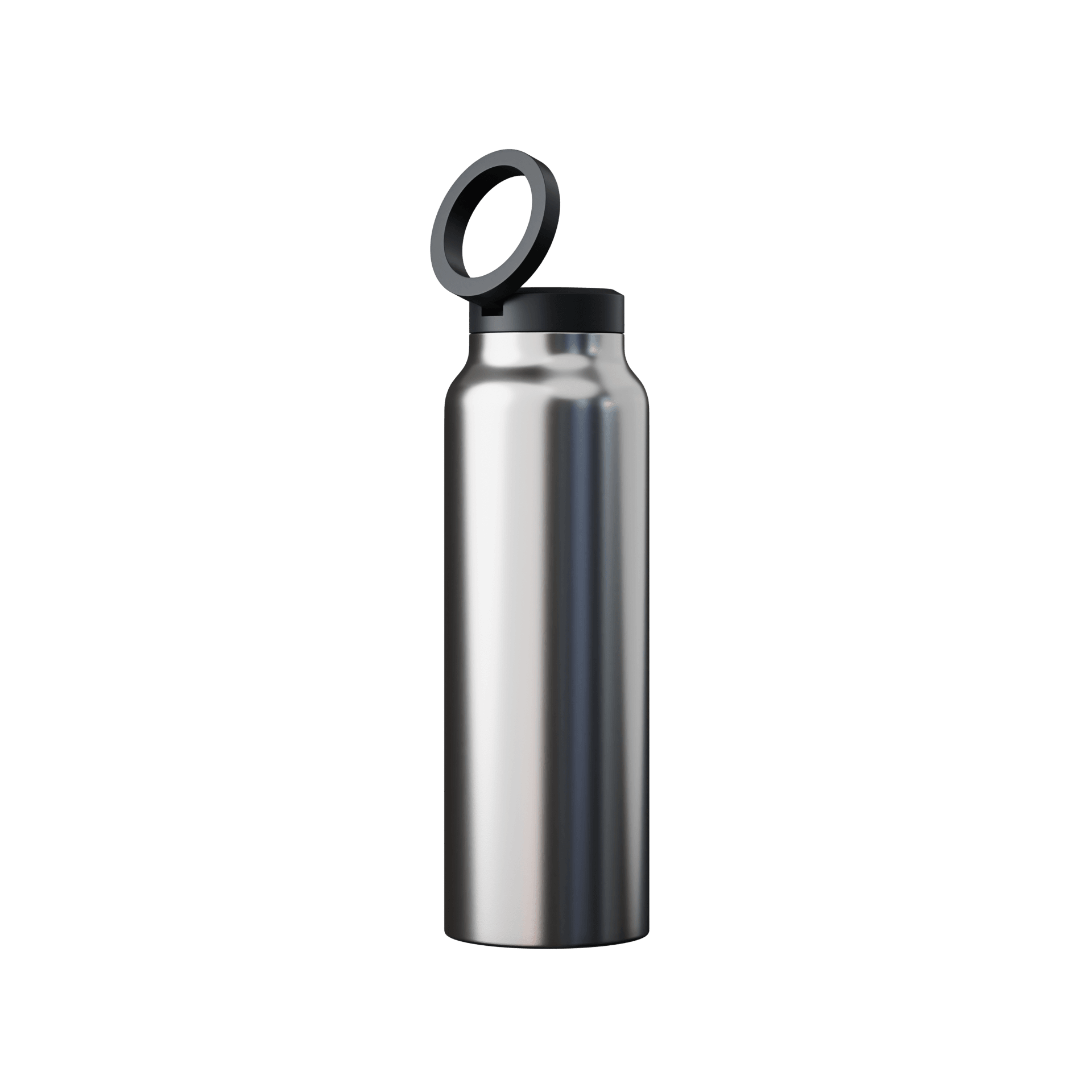 HydroMag Pro – Edelstahl Trinkflasche mit MagSafe Handyhalterung