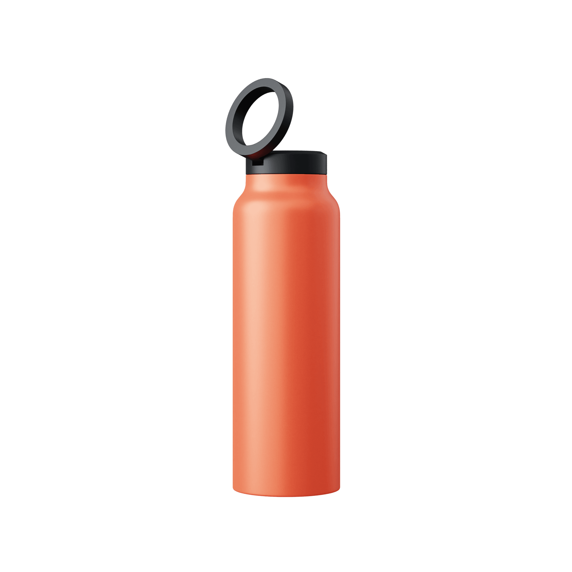 HydroMag Pro – Edelstahl Trinkflasche mit MagSafe Handyhalterung