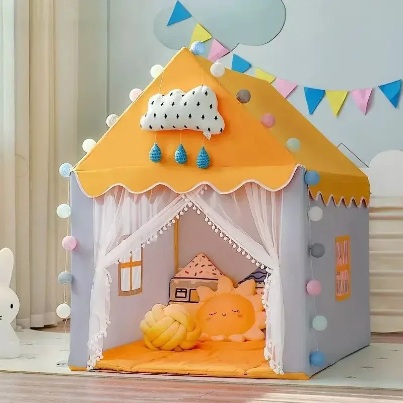Dreamworld Tenda de Princesa | Casa de xogo máxica con protección UV