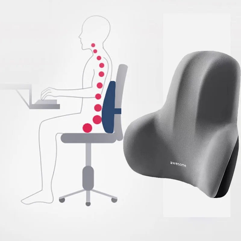 Almofada máxica para as costas | Conforto ergonómico para sentar en cada cadeira