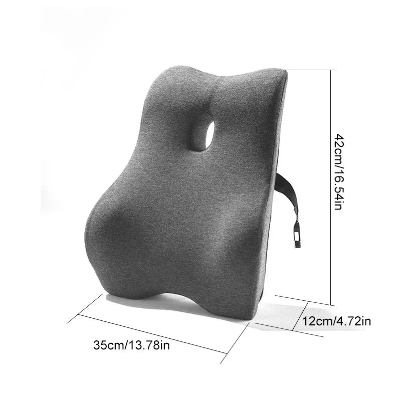 Almofada de respaldo cómoda | Soporte ergonómico para cada cadeira