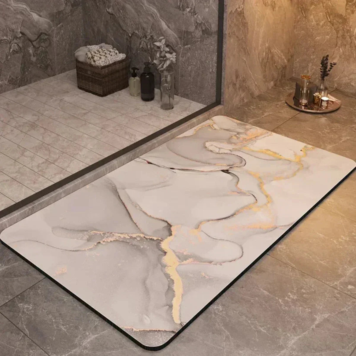 Antislip Badmat met Ultra-Absorberende Werking – De VeiligDroog Mat Vestragear