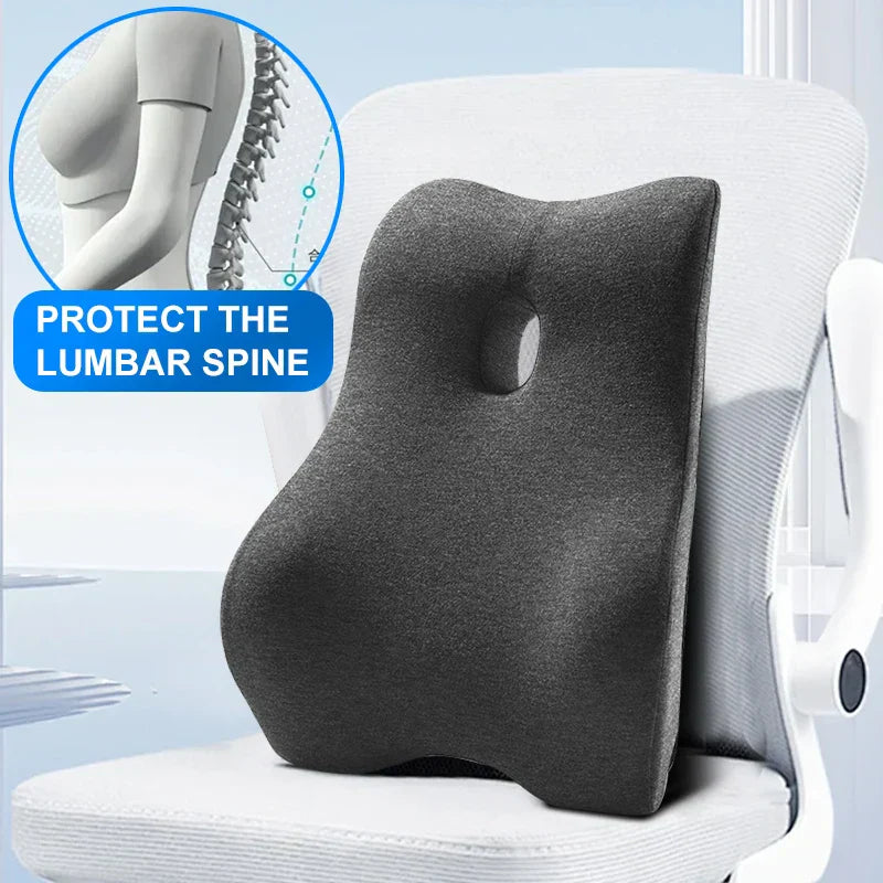 Almofada de respaldo cómoda | Soporte ergonómico para cada cadeira