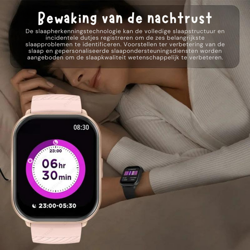 Fitpro – Reloj inteligente con funciones de salud e IP68 – Para usuarios activos