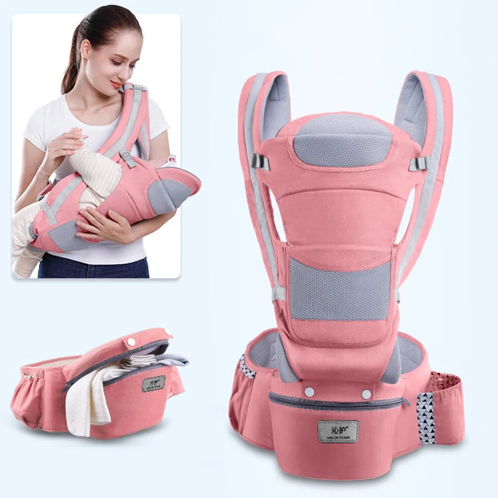 Nurtiva Mochila Ergonómica – Transporte Cómodo para Padres y Niños