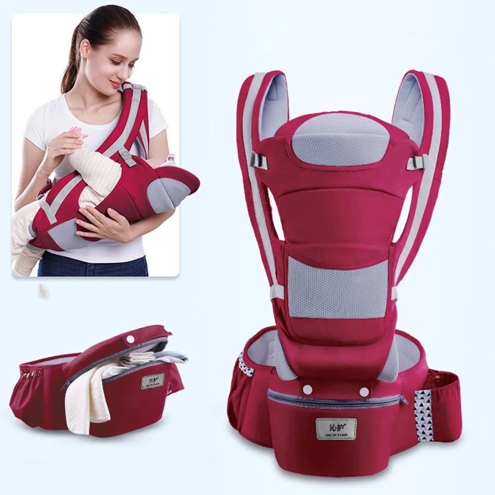 Nurtiva Mochila Ergonómica – Transporte Cómodo para Padres y Niños